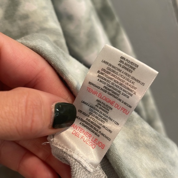 RAE DUNN "Good Vibes" Crew Sweatshirt M - Picture 4 of 5